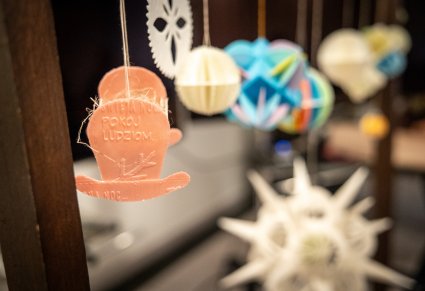 Ekspozycja światów z opłatka