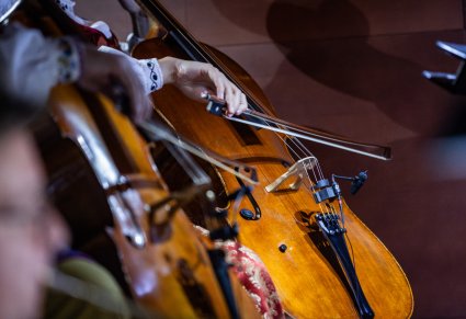 Zbliżenie na instrument muzyczny