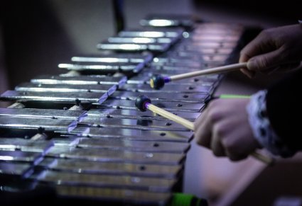 Zbliżenie na instrument muzyczny