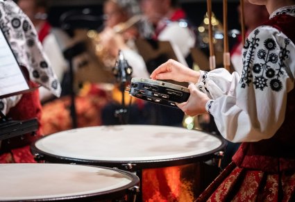 Zbliżenie na instrumenty muzyczne