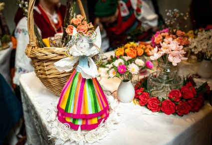 Stoisko wystawców na XIII Jarmarku Wielkanocnym