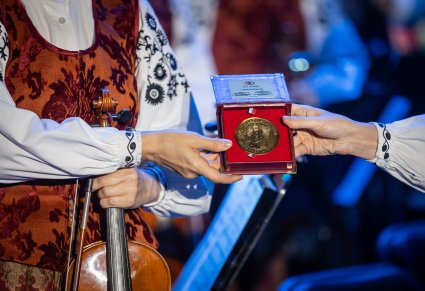 zbliżenie na medal