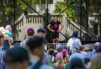 Artysta Zespołu "Mazowsze" na Małej Scenie prowadzi warsztat "Slavica Dance"