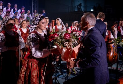 Podziękowania po koncercie