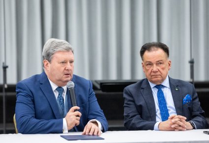 Marszałek Adam Struzik i dyrektor Jacek Boniecki
