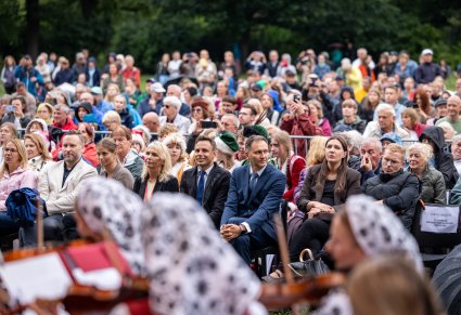 Widok na Publiczność koncertu