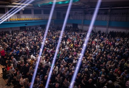Publiczność koncertu w Radzyminie