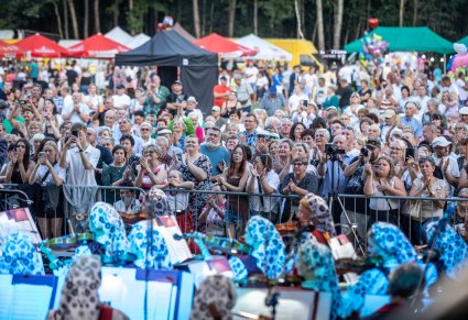 Pokaźna ilość publiczności, tłumy