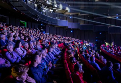 Publiczność koncertu w sali Centrum Spotkania Kultur w Lublinie
