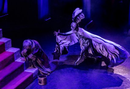 Postać Śmierci i Heroda we wspólnej scenie