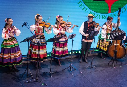 Kapela zespołu Jawor podczas występu