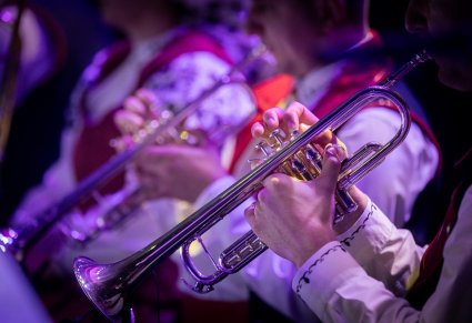 Zbliżenie na trąbki