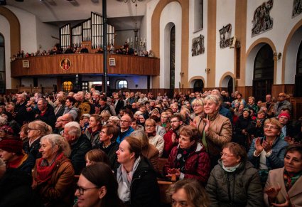 Widownia podczas koncertu