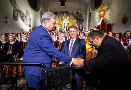 Podziękowania po koncercie