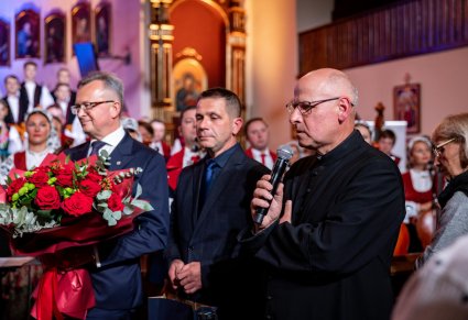 Podziękowania po koncercie